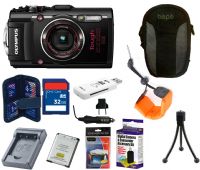 Olympus TG4 Waterproof 32GB Camera Kit