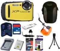 Fuji XP90 Yellow 64GB Camera Kit