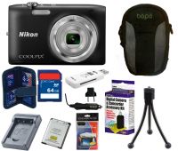 Nikon Coolpix S2800 64GB Camera Kit