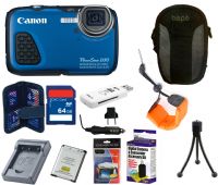 Powershot D30 Waterproof 64GB Camera Kit