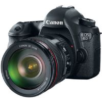 Canon EOS 6D DSLR Camera with 24-105mm f/4L Lens