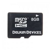 Delkin Devices 8GB microSDHC Memory Cards with SD Adapter