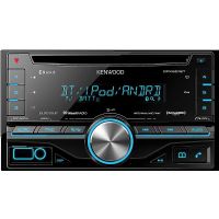 Kenwood 2 DIN CD Receiver with Built-In Bluetooth