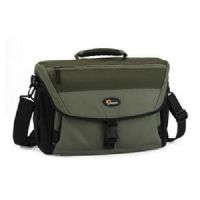 Lowepro Nova 200 AW Shoulder bag for digital photo camera with lenses - Chestnut brown 600D polyester, 840D nylon