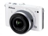 Nikon 1 J3 14.2 MP Digital camera - mirrorless system - White - 1 NIKKOR VR 10-30mm lens