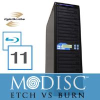 Write Once&Read Forever 11 Burner M-Disc Ready CD/DVD Duplicator+Free 10pk MDisc DVD