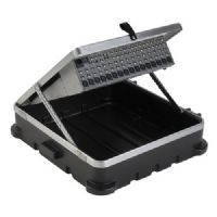 SBK, 12U Pop-Up Rackmount ATA Mixer Case