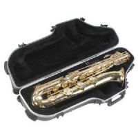 SBK, Contoured Pro Baritone Sax Case with Wheels