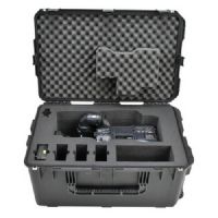 SBK, iSeries Waterproof Panasonic HPX370 Camera Case w/ Wheels and Pull Handle