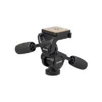 Slik 618-806 SH-806E 3-Way Pan/Tilt Head with Quick Release - Black