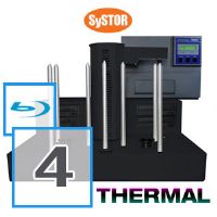 Systor DiscMaster DM-1400BDT 4 Drive Blu-ray BD-R/CD/DVD Publishing System with Teac P55C Thermal Printer (300 Disc Capacity)