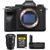Sony Alpha 1 Mirrorless Digital Camera with 16-35mm f2.8 Lens and Vertical Grip Kit