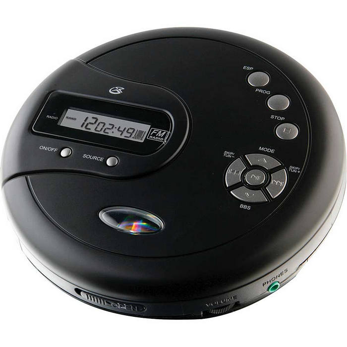 GPX GPXCAS335B Cassette Player